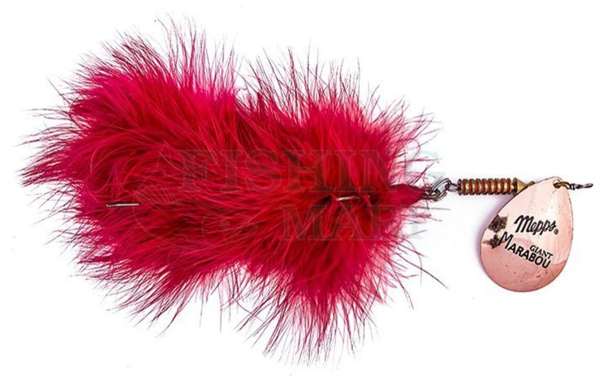 ВРАЩАЮЩАЯСЯ БЛЕСНА MEPPS GIANT MARABOU 40 G
