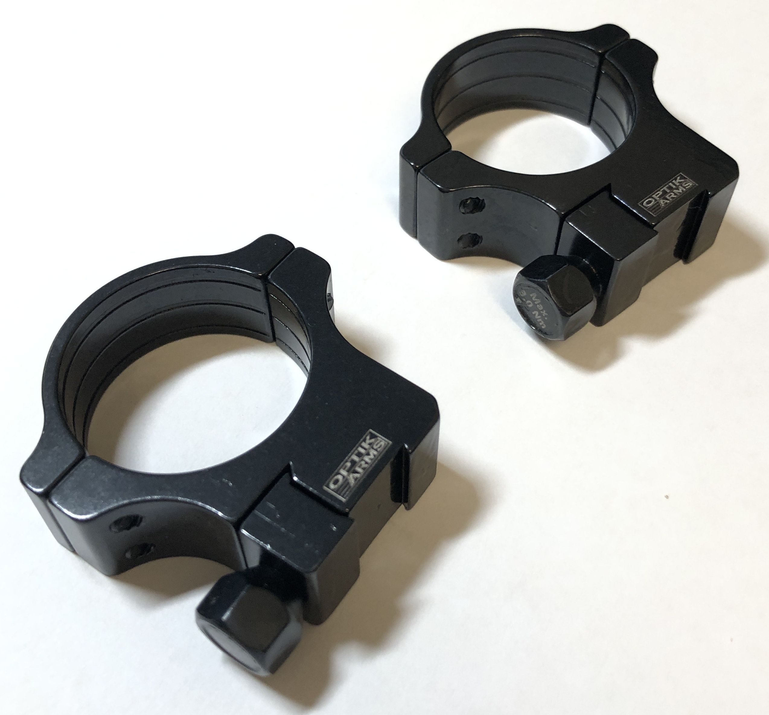 КОЛЬЦА ДЛЯ ОПТИКИ OPTIK ARMS ROLL OF CZ 512 30 MM