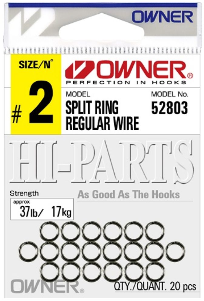 OWNER SPLIT RING REGULAR WIRE (BC)