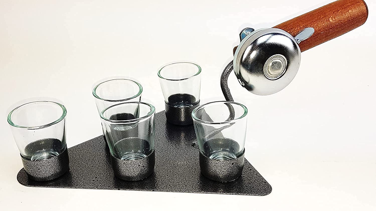 GIFT SET MASONRY TROWEL + 6 SHOT GLASSES