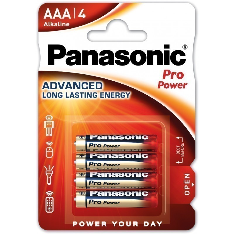 PANASONIC 1,5 V AAA PATAREI LR03PPG/4B