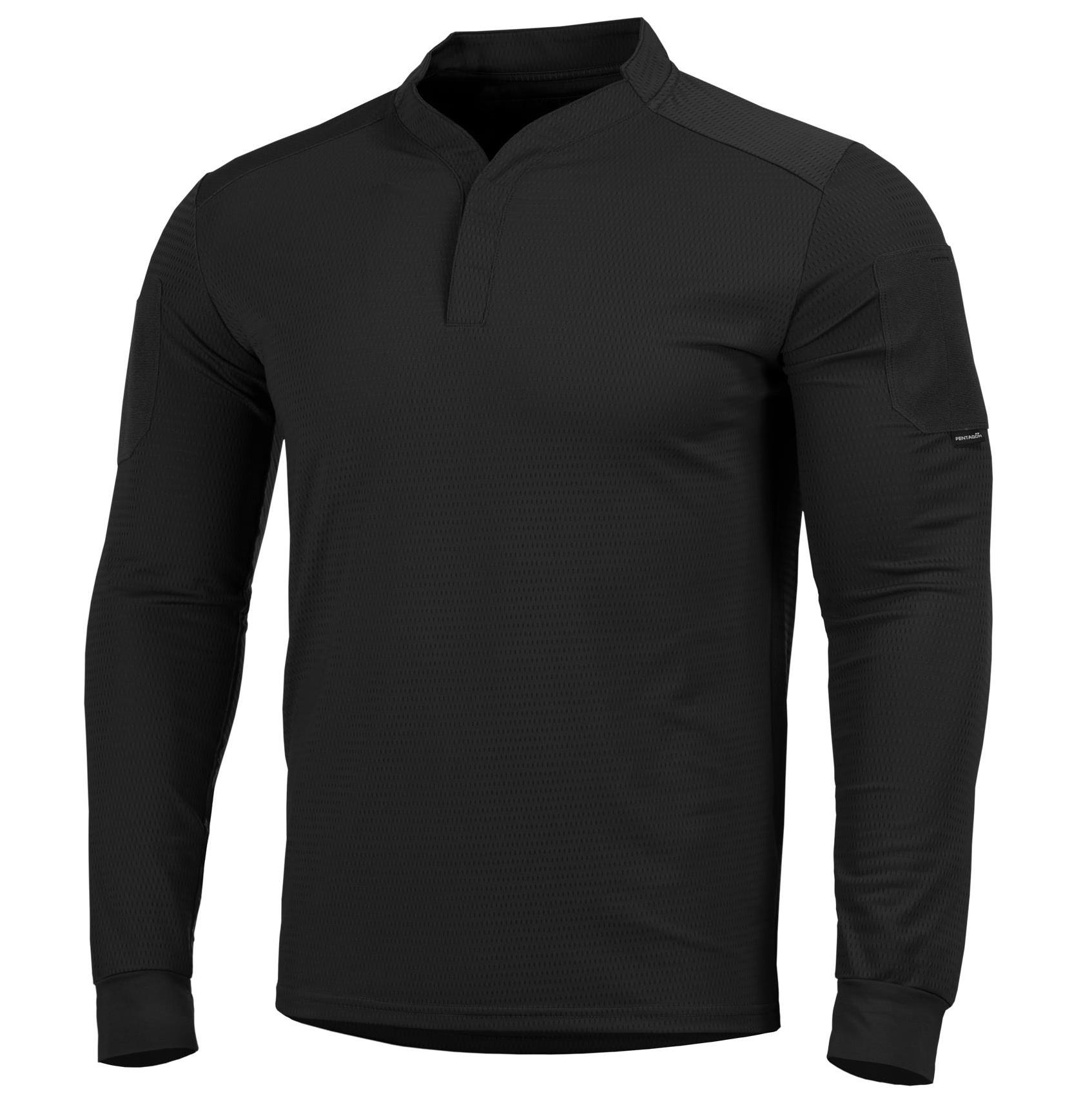 ФУТБОЛКА PENTAGON SQUAD FORCE RUGBY L/S BLACK