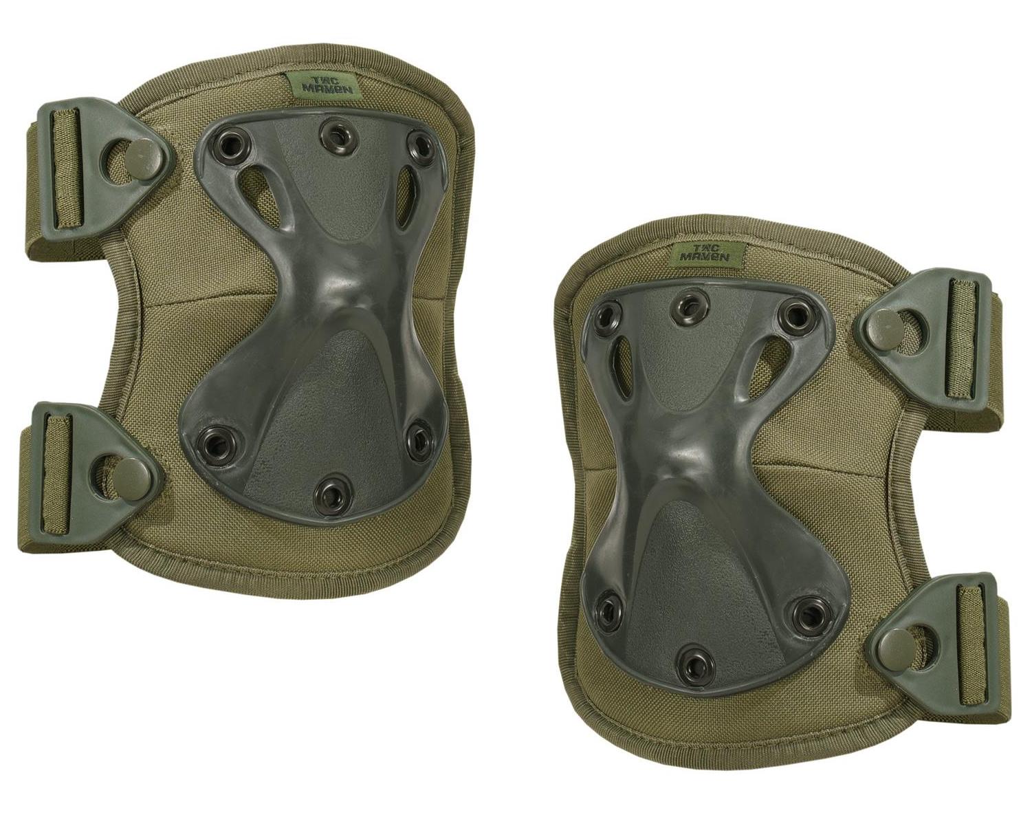 KÜÜNARNUKIKAITSED PENTAGON TIBIA ELBOW PADS OLIVE GREEN