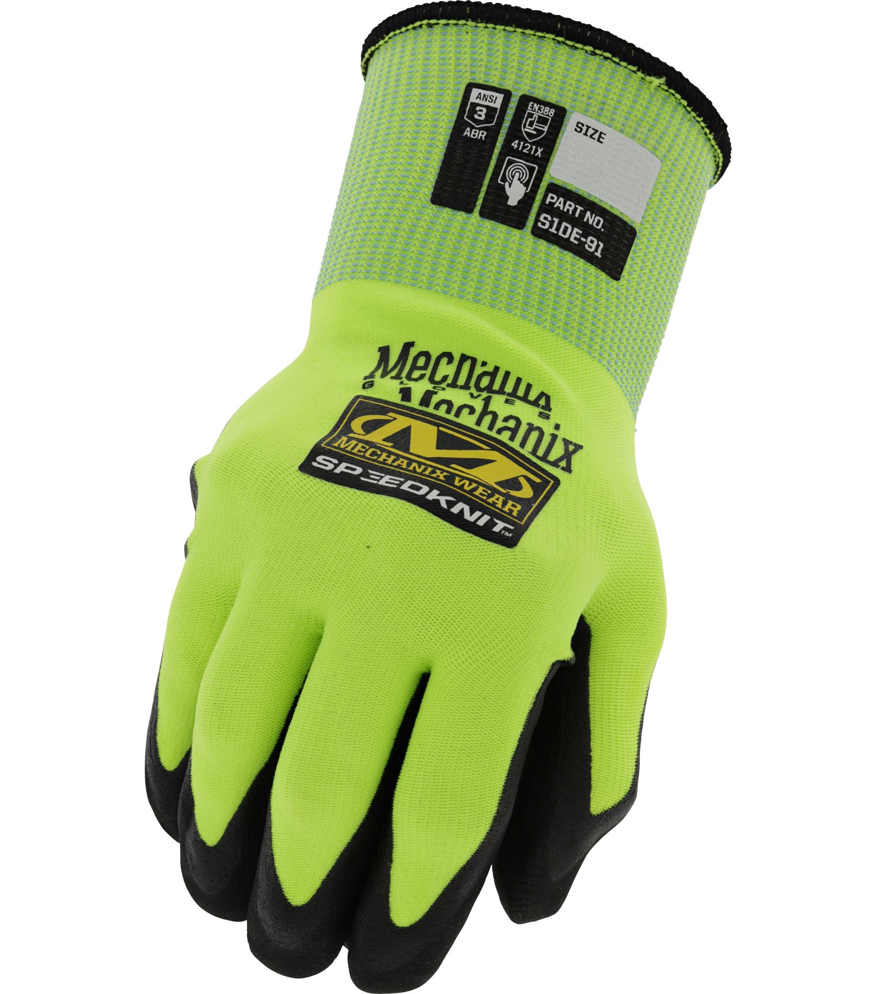 MECHANIX HI-VIZ SPEEDKNIT UTILITY GLOVES
