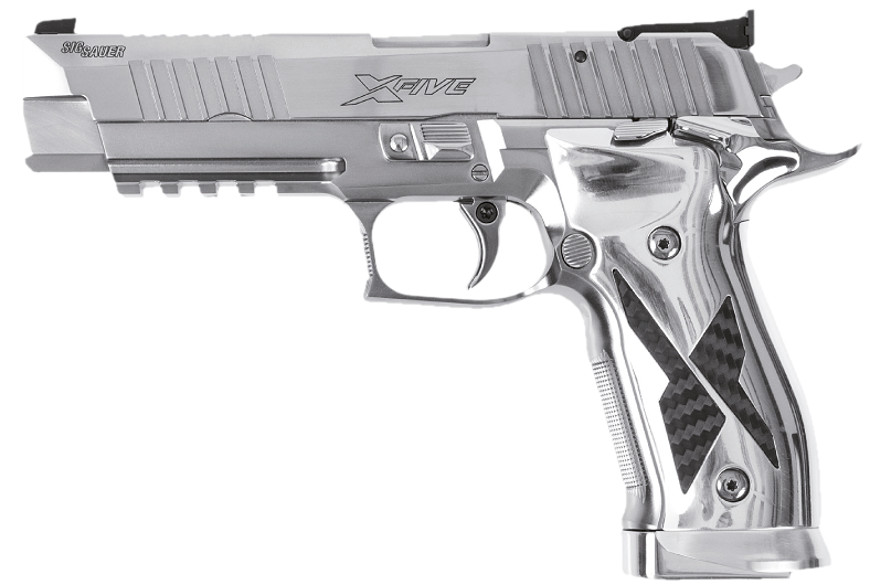 PÜSTOL SIG SAUER P226 X-FIVE SAO CHROME & CARBON 9X19