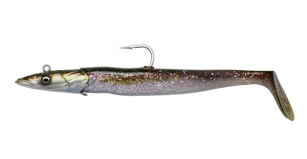 СИЛИКОНОВАЯ ПРИМАНКА SAVAGE GEAR SANDEEL V2 23,5 CM 175 G 2+1
