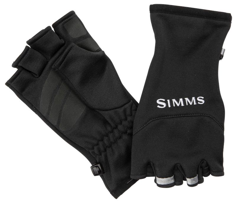 ПЕРЧАТКИ SIMMS FREESTONE HALF FINGER BLACK