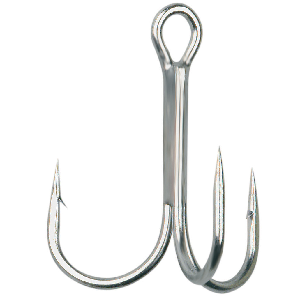 GAMAKATSU 13N TREBLE HOOK NICKEL