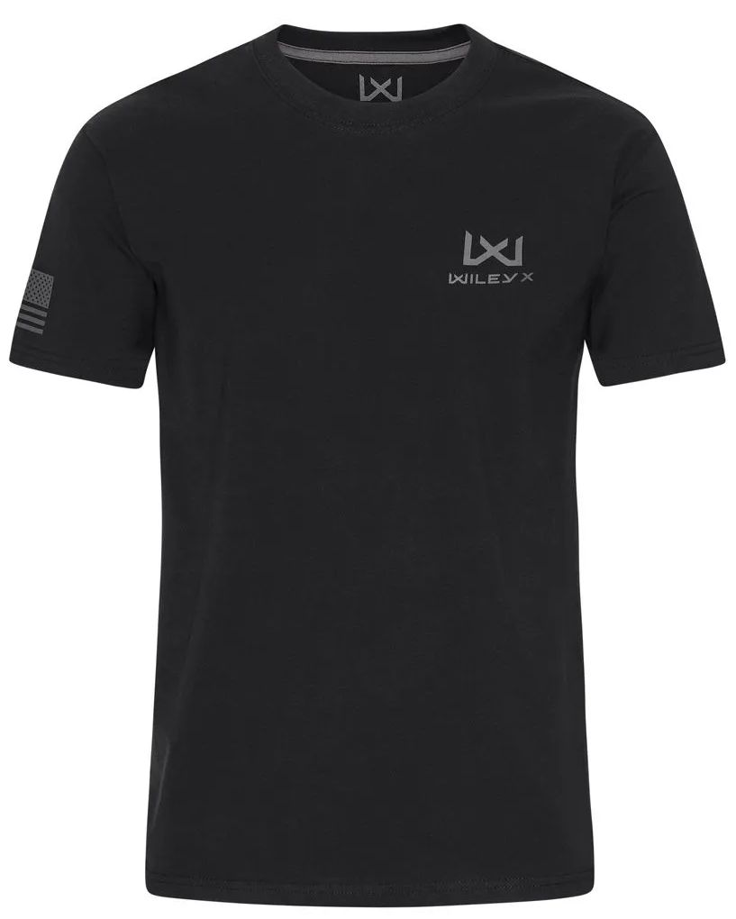 T-SHIRT WILEY X WX CANYON ONYX BLACK/GREY