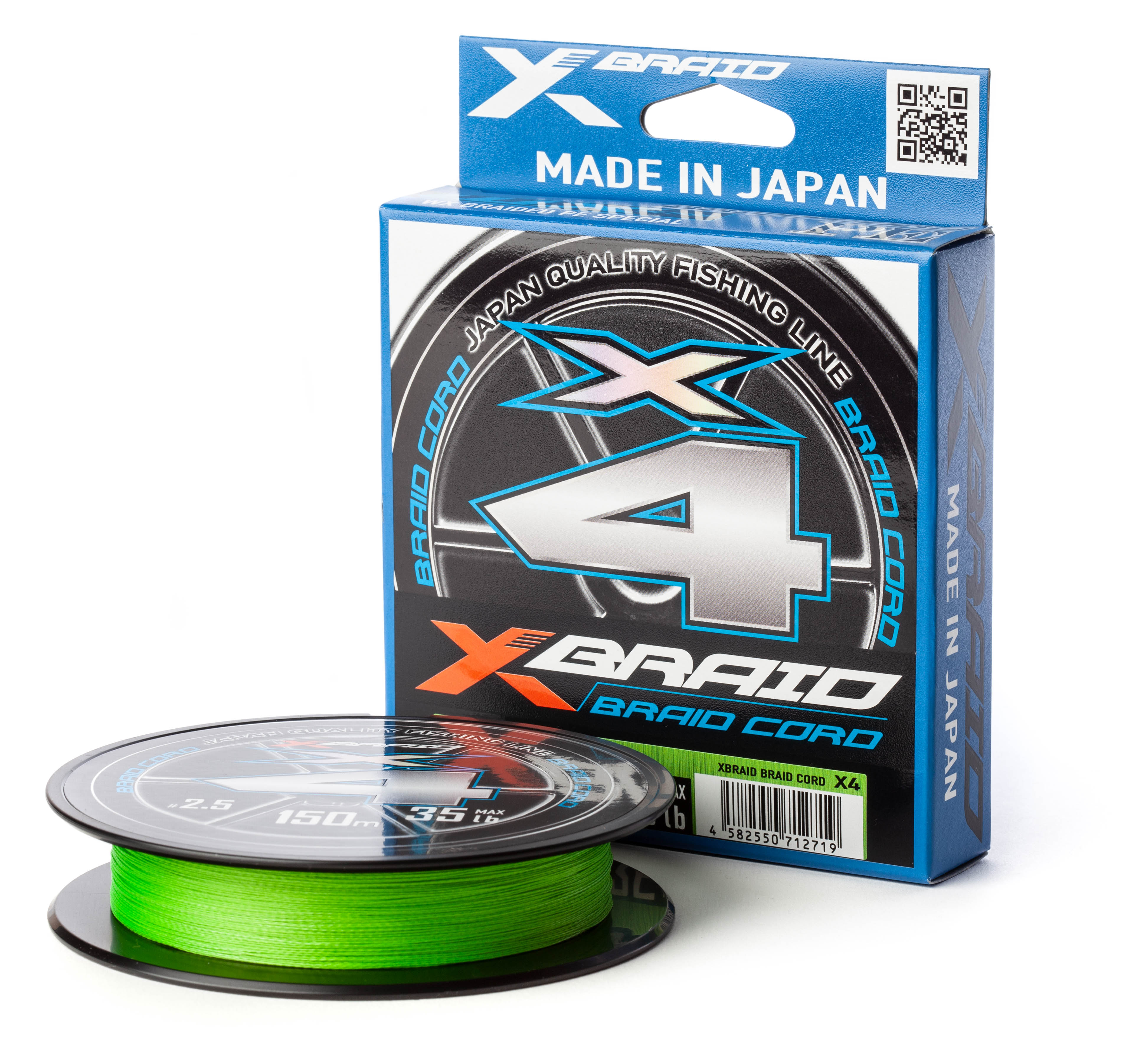 X-BRAID LINE YGK BRAID CORD X4 150 M