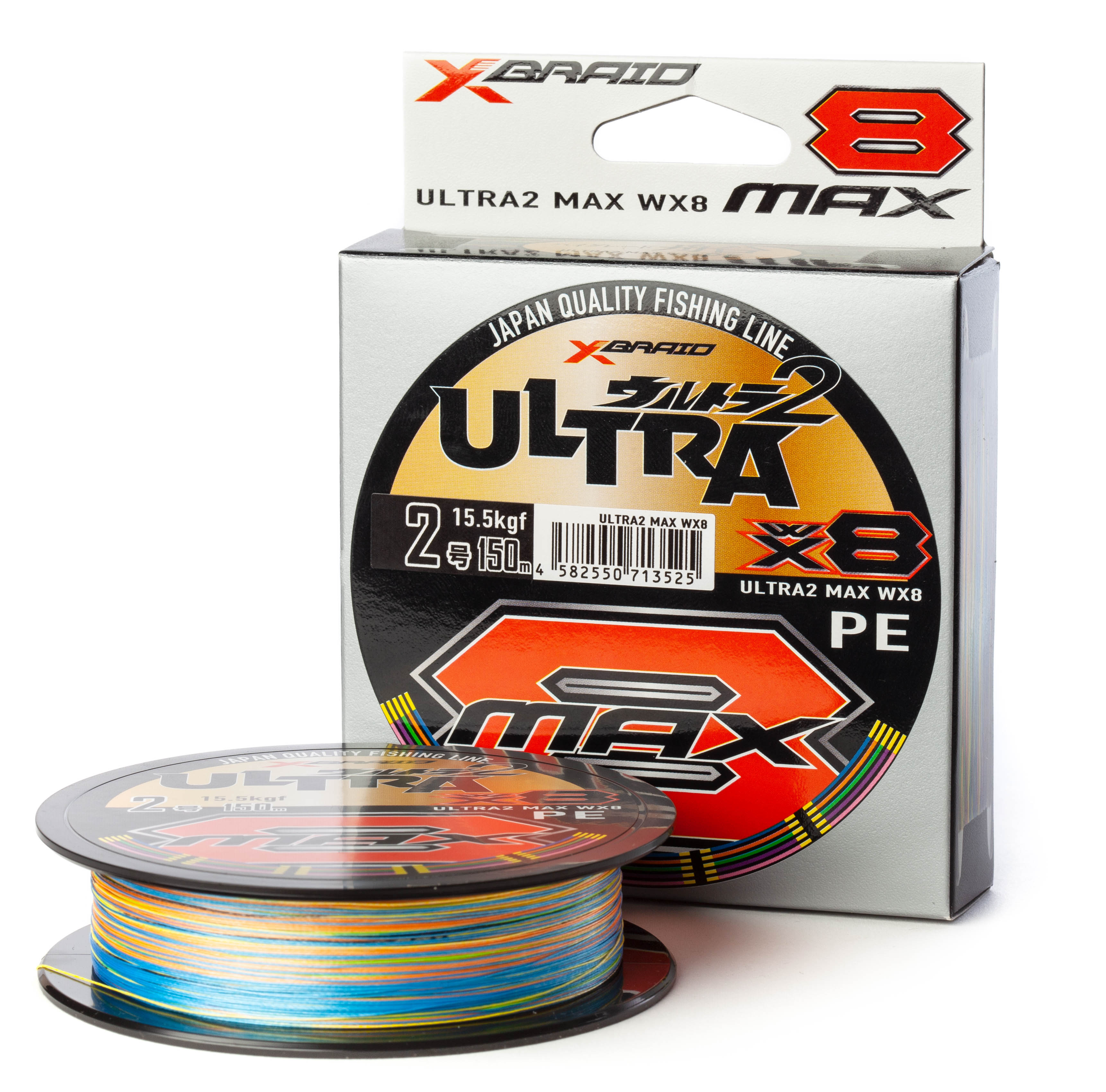 YGK X-BRAID ULTRA MAX WX8 150 M