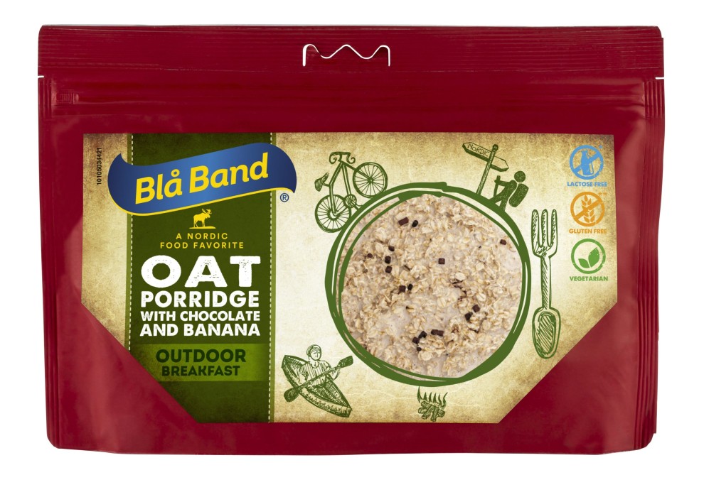 BLA BAND OATMEAL WITH CHOCOLATE AND BANANA 150 G