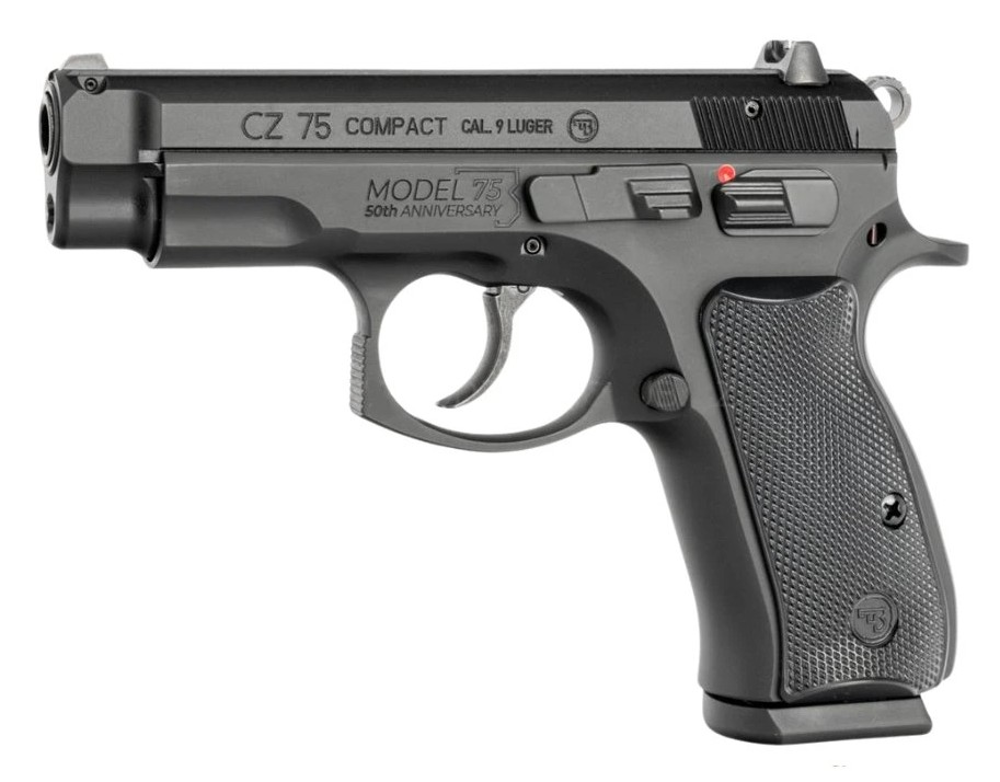 ПИСТОЛЕТ CZ 75 COMPACT 50TH ANNIVERSARY 9X19
