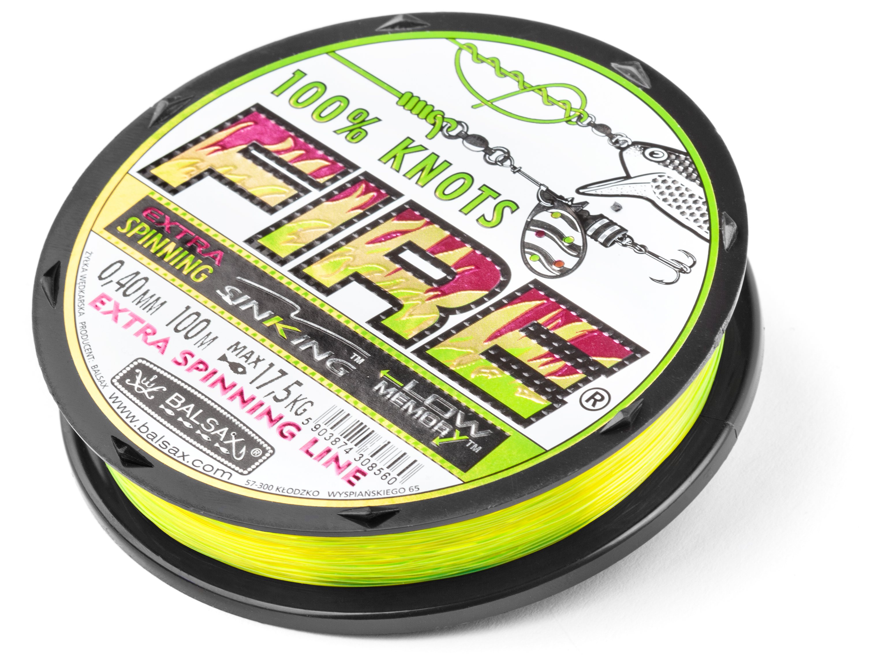 BALSAX FIRE 100 M FISHING LINE