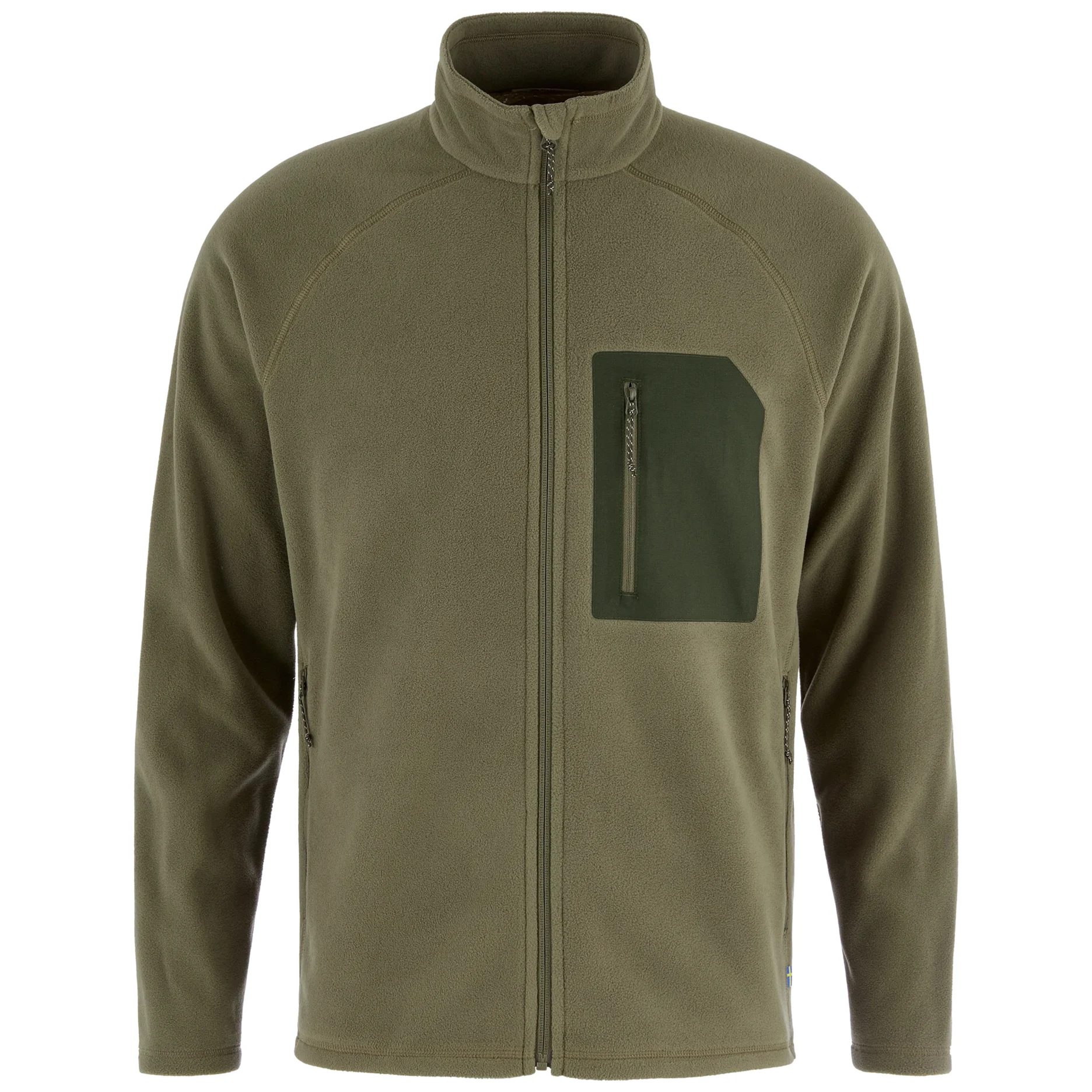 FJÄLLRÄVEN KAIPAK FLEECE M MEN'S FLEECE JACKET LAUREL GREEN-DEEP FOREST