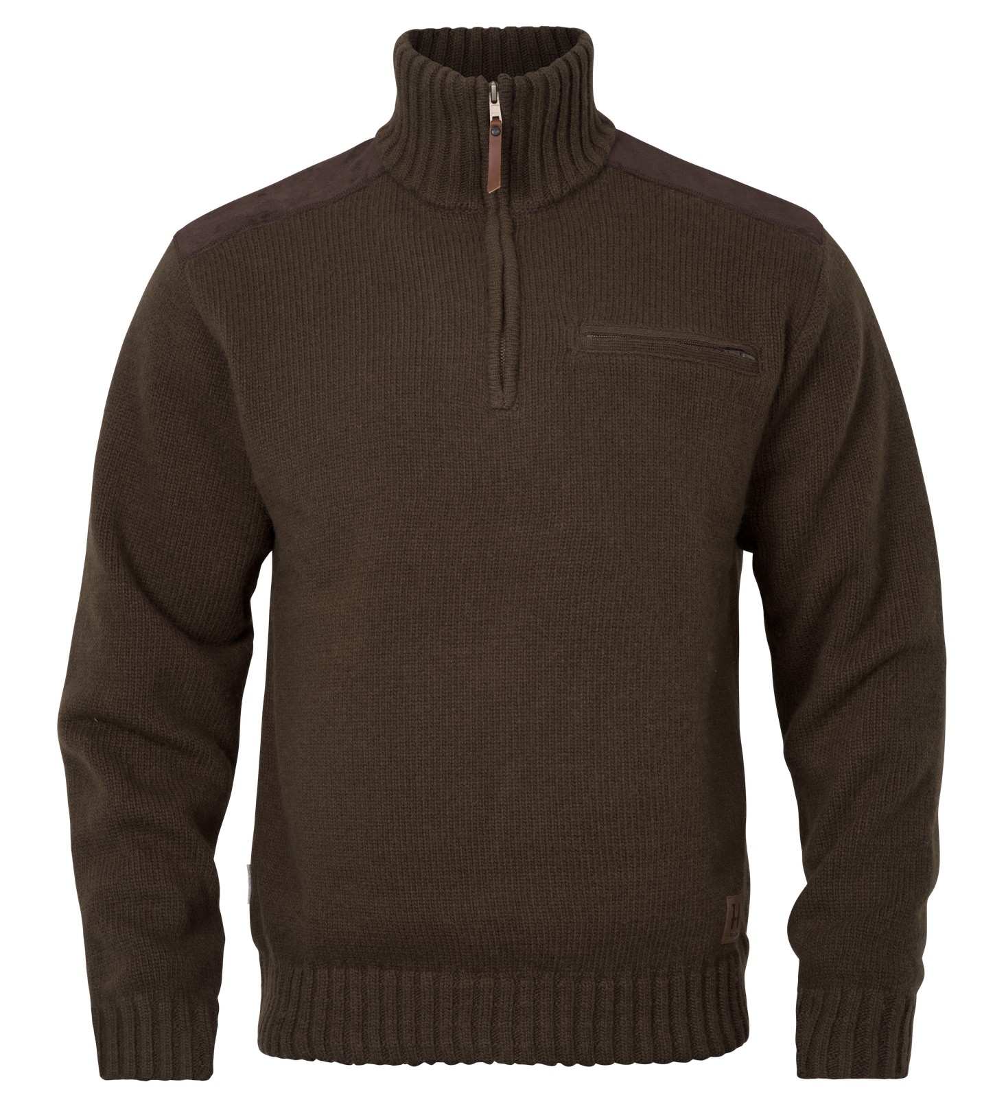 HÄRKILA ANNABODA WSP KNIT HALF ZIP КОФТА DEMITASSE BROWN
