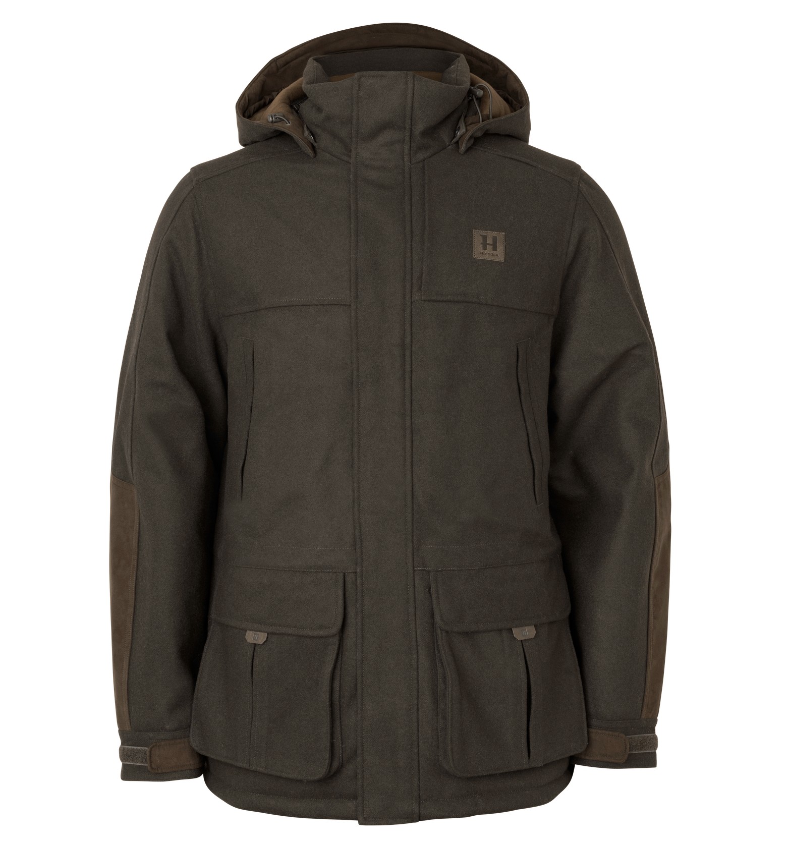 HÄRKILA KODIAK CLEVERWOOL HSP INSULATED JACKET КУРТКА DARK HUNTING GREEN/SHADOW BROWN
