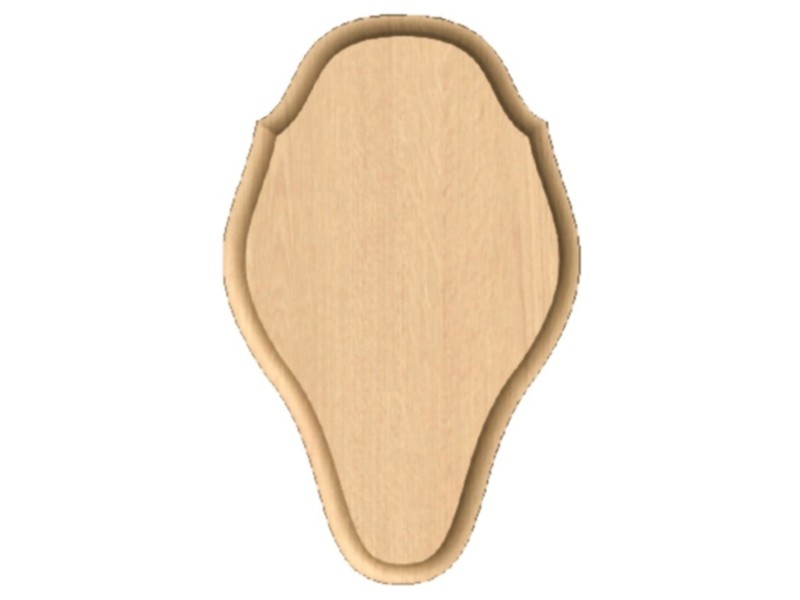 THROPHY PLAQUE FOR BEAR 31x20 CM