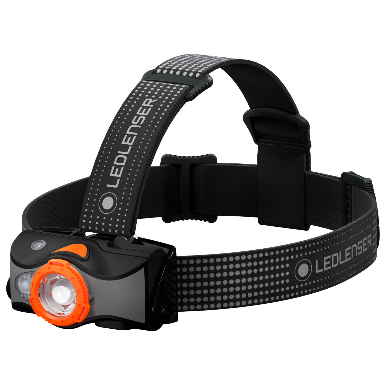 LEDLENSER HEADLAMP MH7 BLACK/ORANGE