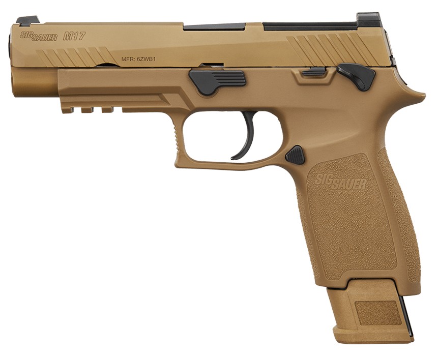 SIG SAUER P320 M17 COYOTE 17 RDS 9X19 PISTOL