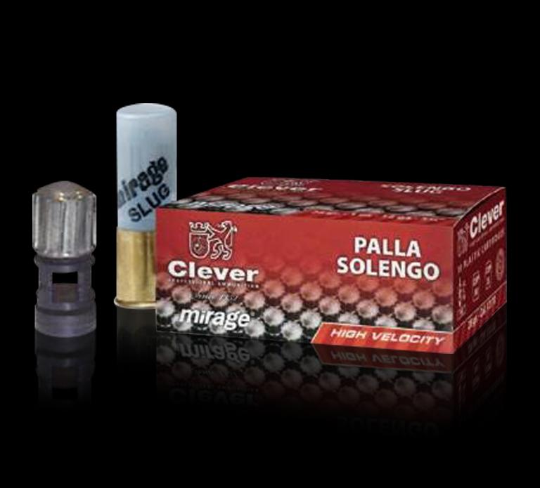 ПАТРОН CLEVER MIRAGE 12/70 NEW SOLENGO SLUG