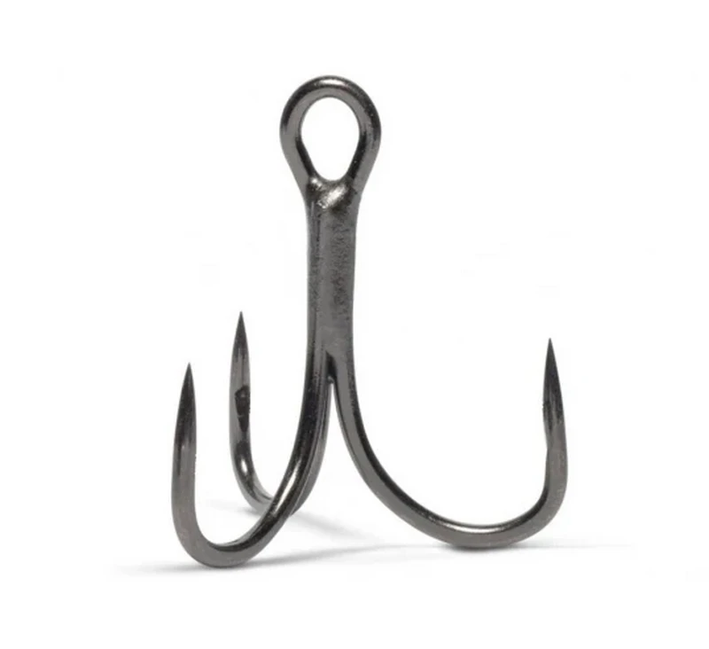 VMC 7552BN LIGHT INLINE TREBLE BARBLESS KOLMIKKONKS