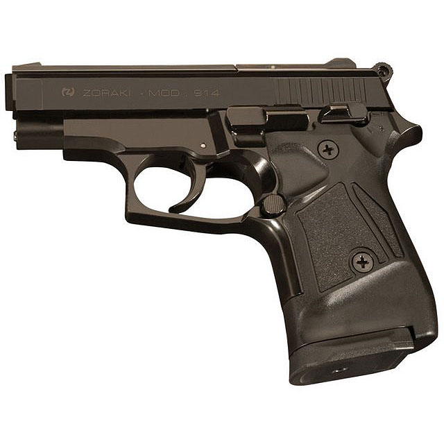 ZORAKI 914 BLANK FIRING PISTOL BLACK